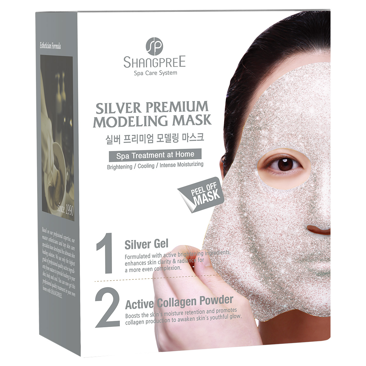 Silver Premium Modeling Mask