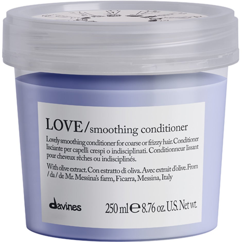 Davines LOVE Conditioner Lovely Smoothing Conditioner For Coarse Or Frizzy Hair 250 ml