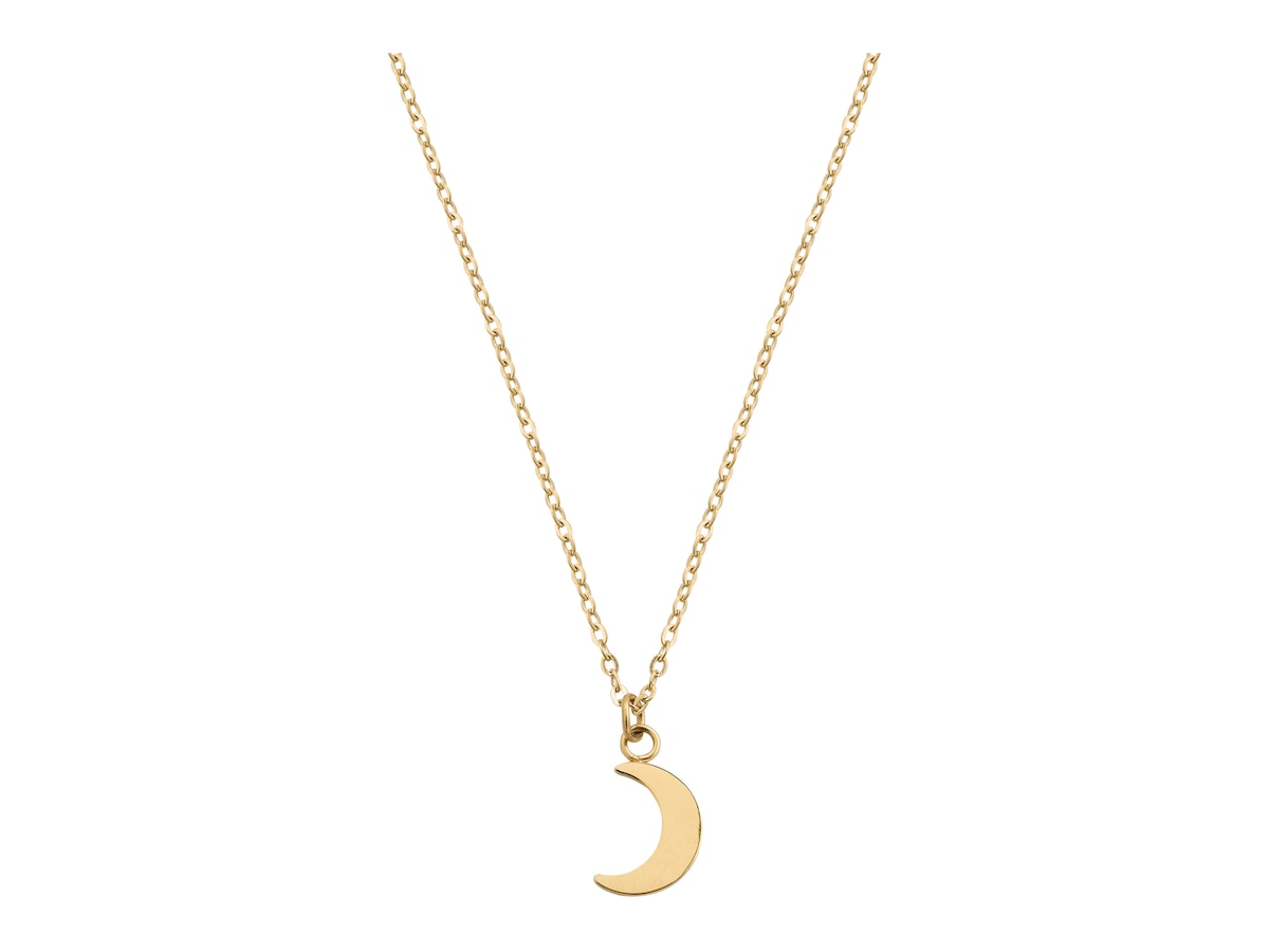 Bright Night Short Gold Necklace