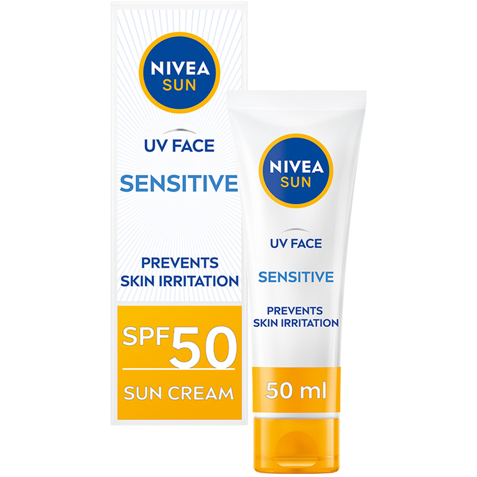 UV Face Sensitive SPF 50, 50 ml Nivea Solskydd & Solkräm