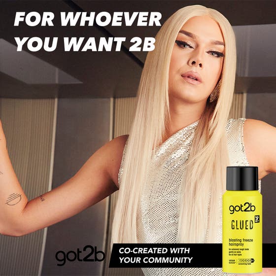 Glued Blasting Freeze Hairspray Mini