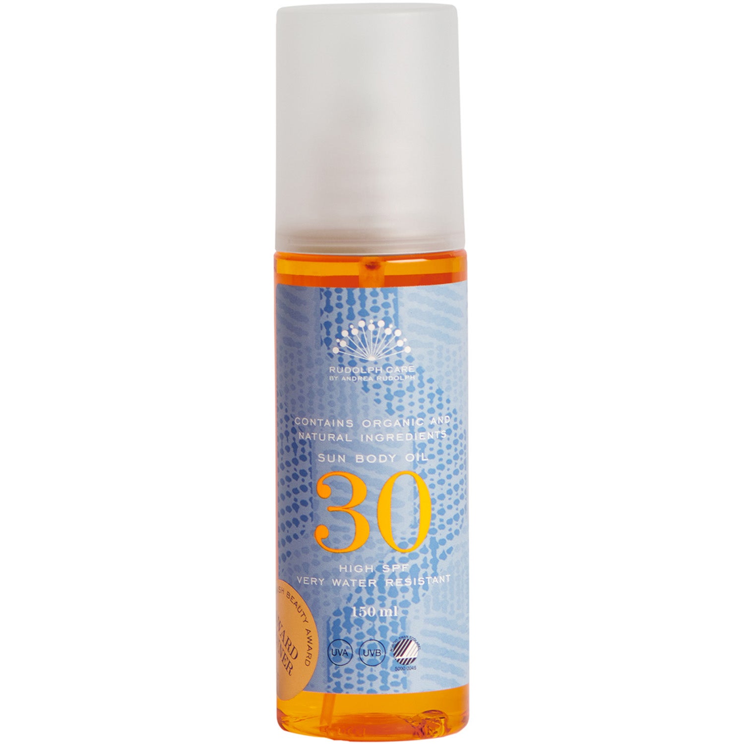 Rudolph Care Sun Body Oil SPF30 Økologisk solbeskyttelse, Olje 150 ml - 150 ml