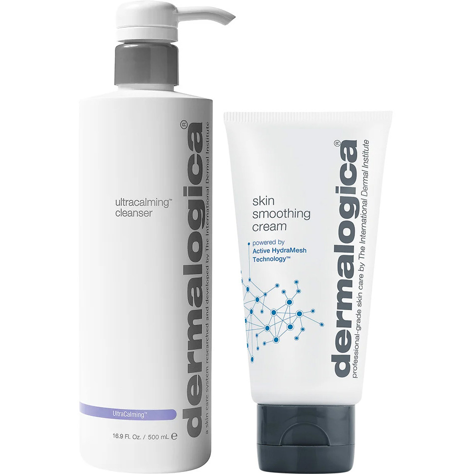Dermalogica Skin Smoothing Cream UltraCalming Cleanser Day Cream 100 ml Cleanser 500 ml 600 ml