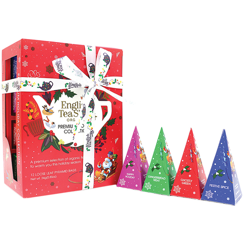 English Tea Shop Holiday Red Prism