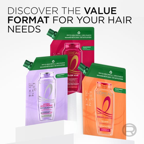 Elvital Hyaluron Plump Shampoo For Dehydrated Hair