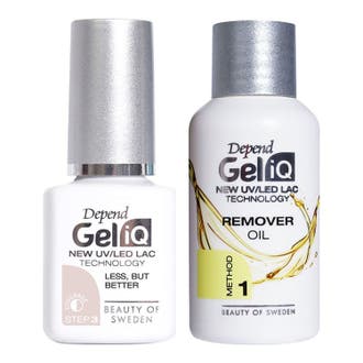 Gel IQ Less But Better & Remover Oil Set