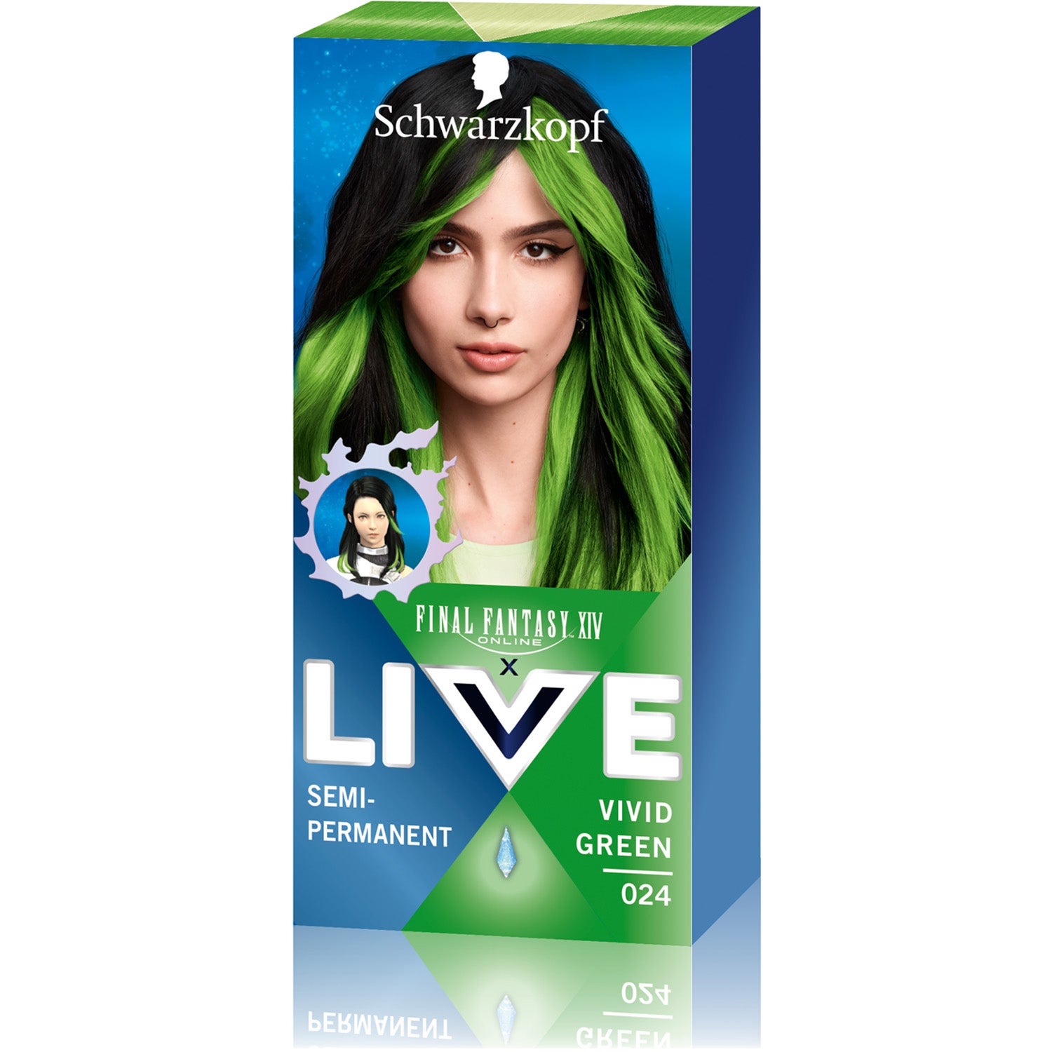 Schwarzkopf Ultra Brights 024 Vivid Green - 1 pcs