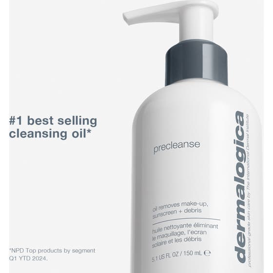 Dermalogica PreCleanse 295 ml ansiktsrengöring med aprikoskärnolja, ris och solros som vårdar och stärker huden.