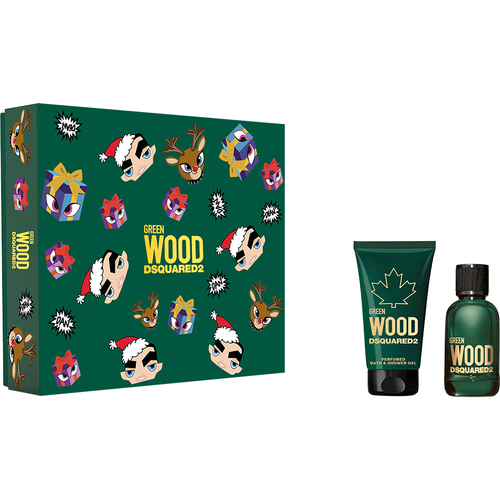 Dsquared2 Green Wood Pour Homme Gift Set
