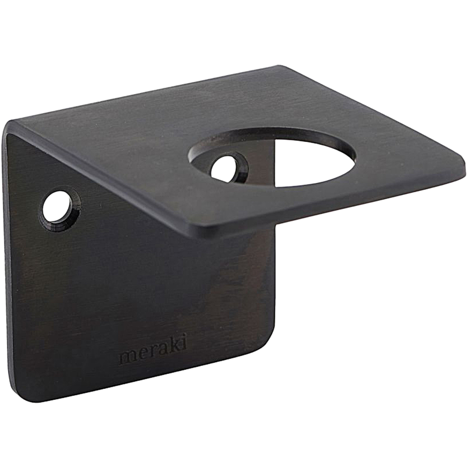 Wall Bracket, Brushed Black Finish, Meraki Dusch & Bad