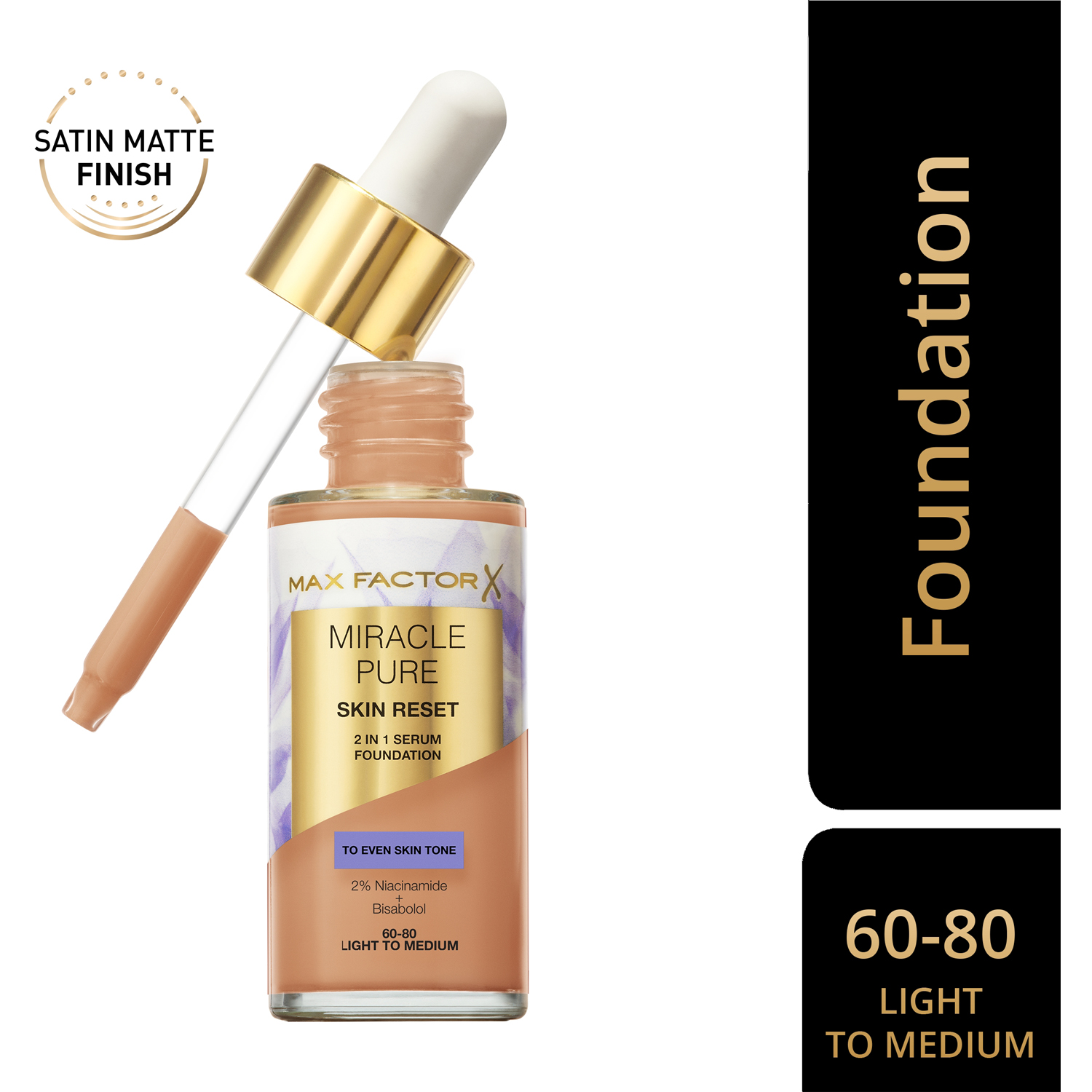 Miracle Pure 2In1 Skin Reset Serum Foundation