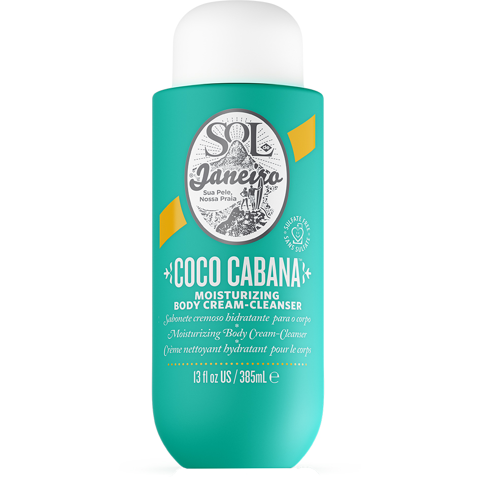 Coco Cabana Moisutrizing Body Cream-Cleanser, 385 ml Sol de Janeiro Body Lotion