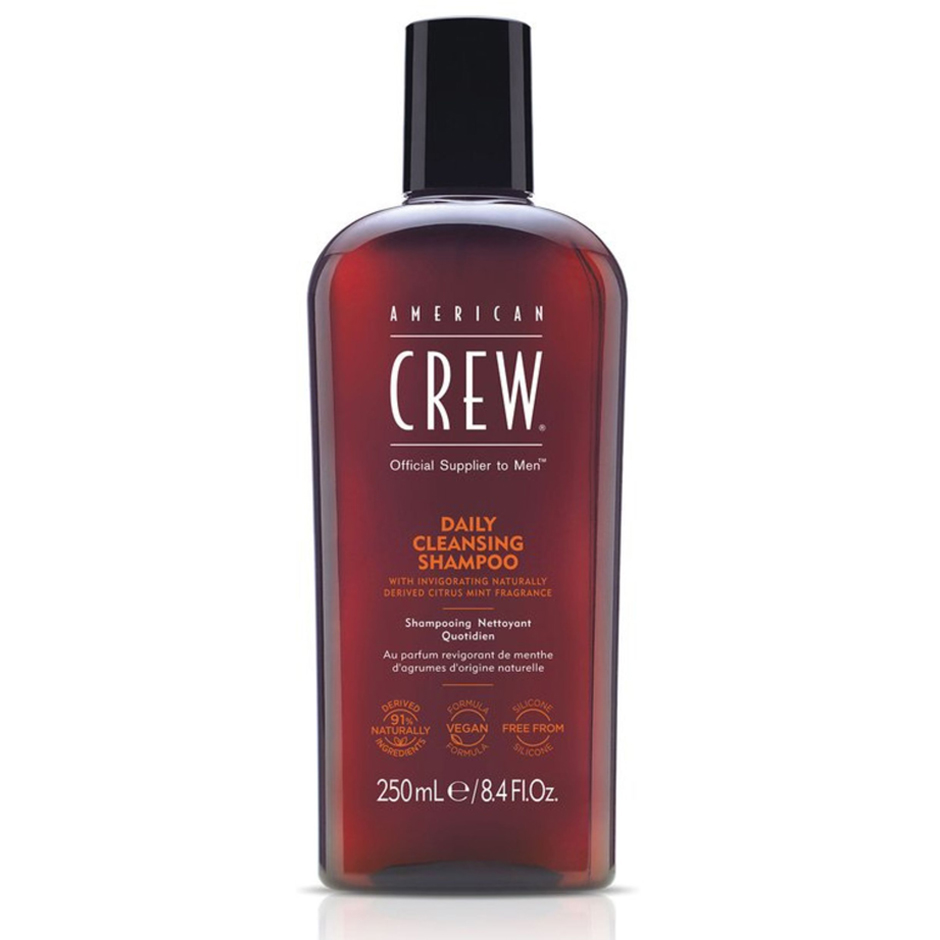 Daily Cleansing Shampoo, 250 ml American Crew Schampo för män