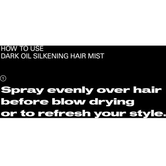 DarkOil Silkening Hair Mist