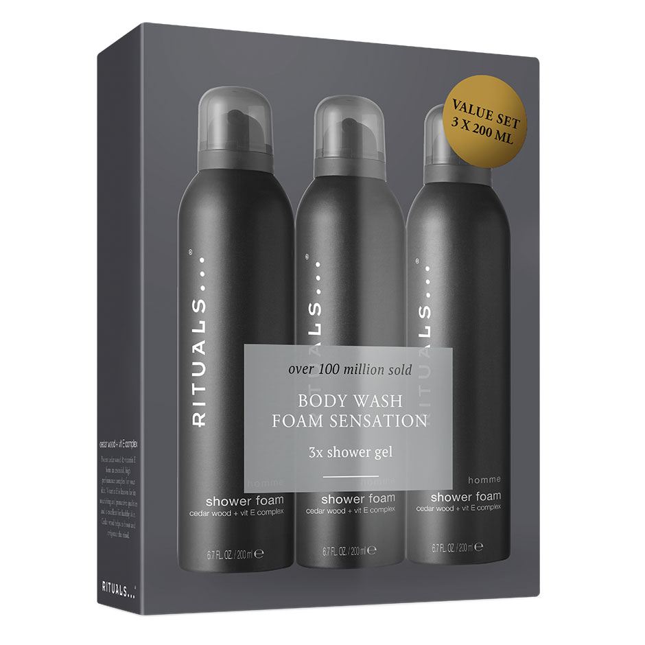 Homme Shower Foam Value Pack