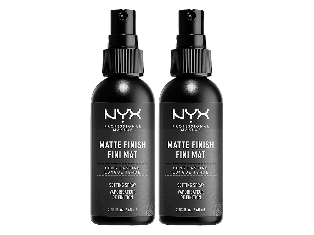 Setting Spray Matte Finish 2-pk, NYX Professional Makeup Setting Spray