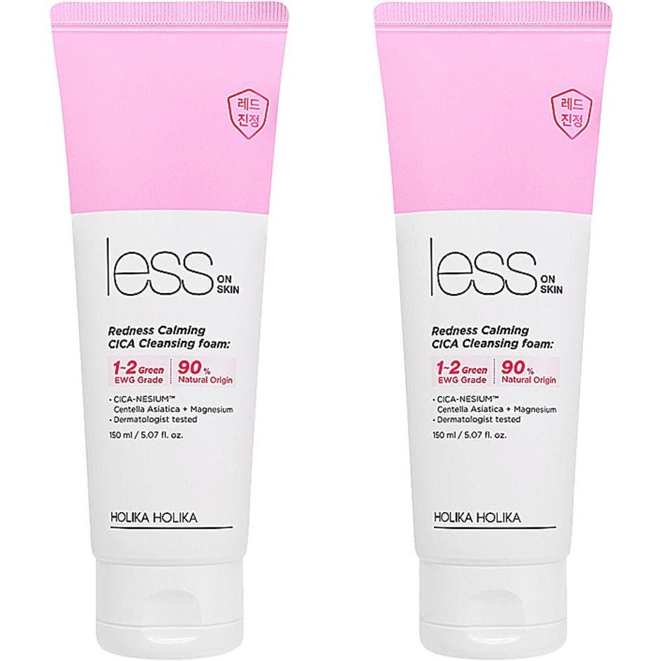 Less on Skin Redness Calming CICA Cleansing Foam