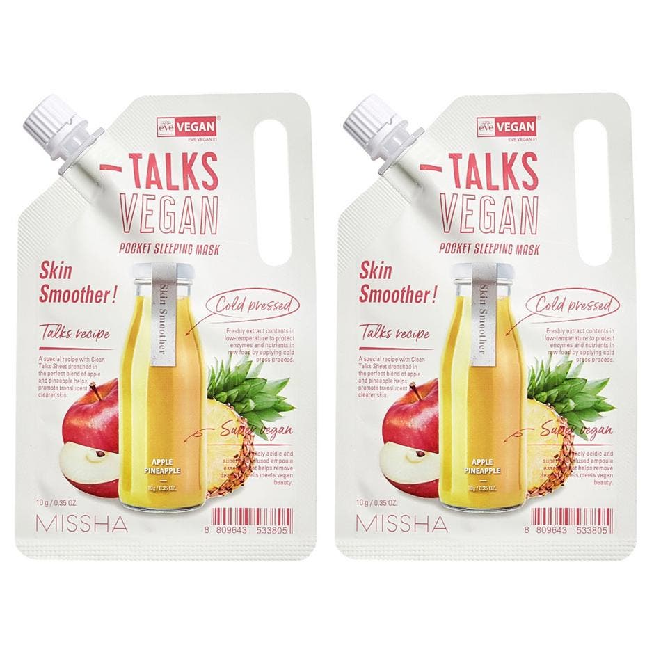 Talks Vegan Squeeze Pocket Sleeping Mask [Skin Smoother]