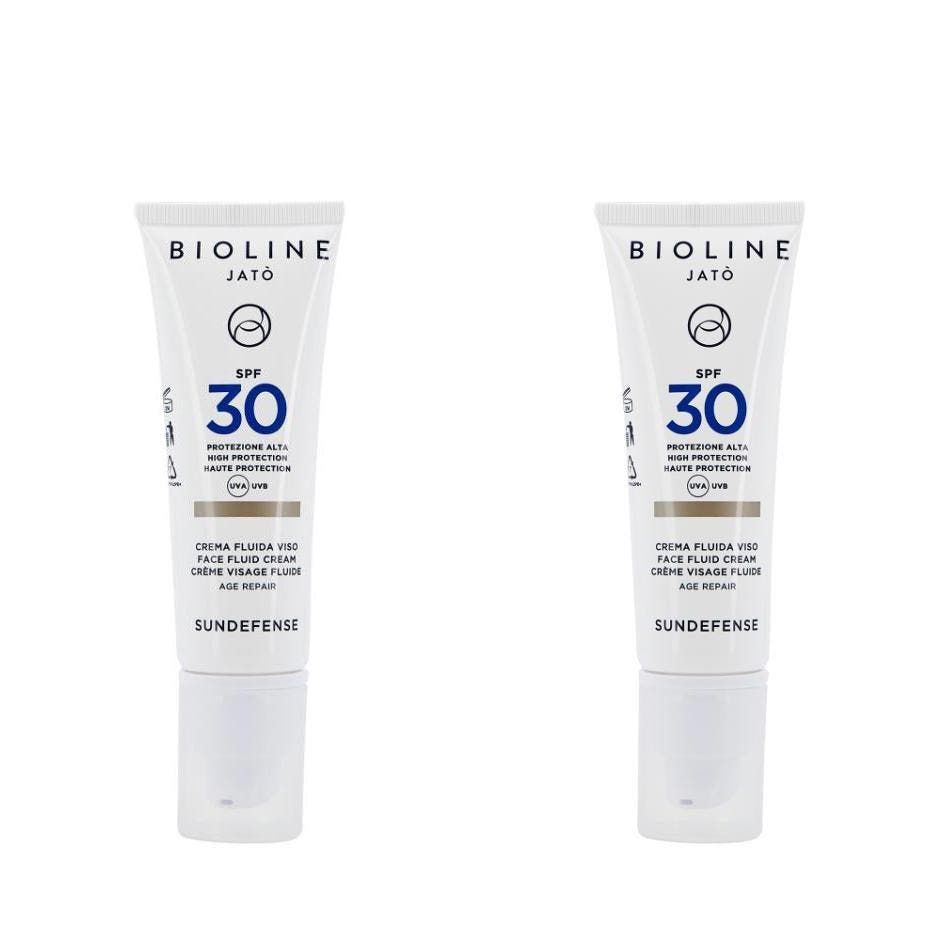 High Protection Face Fluid Cream Age Repair SPF30
