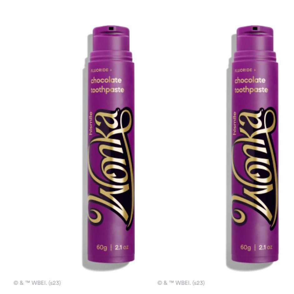 Wonka Chocolate Toothpaste