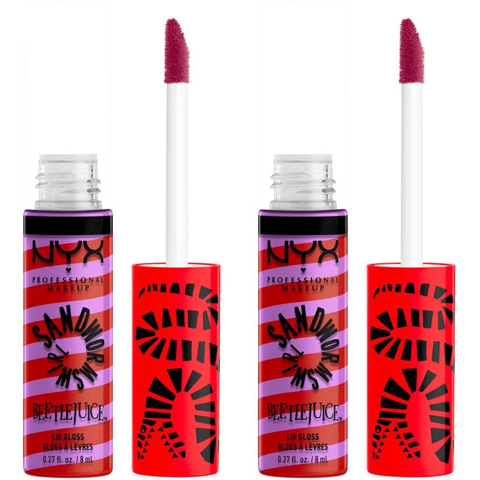 Beetlejuice Sandworm Swirl Butter Gloss