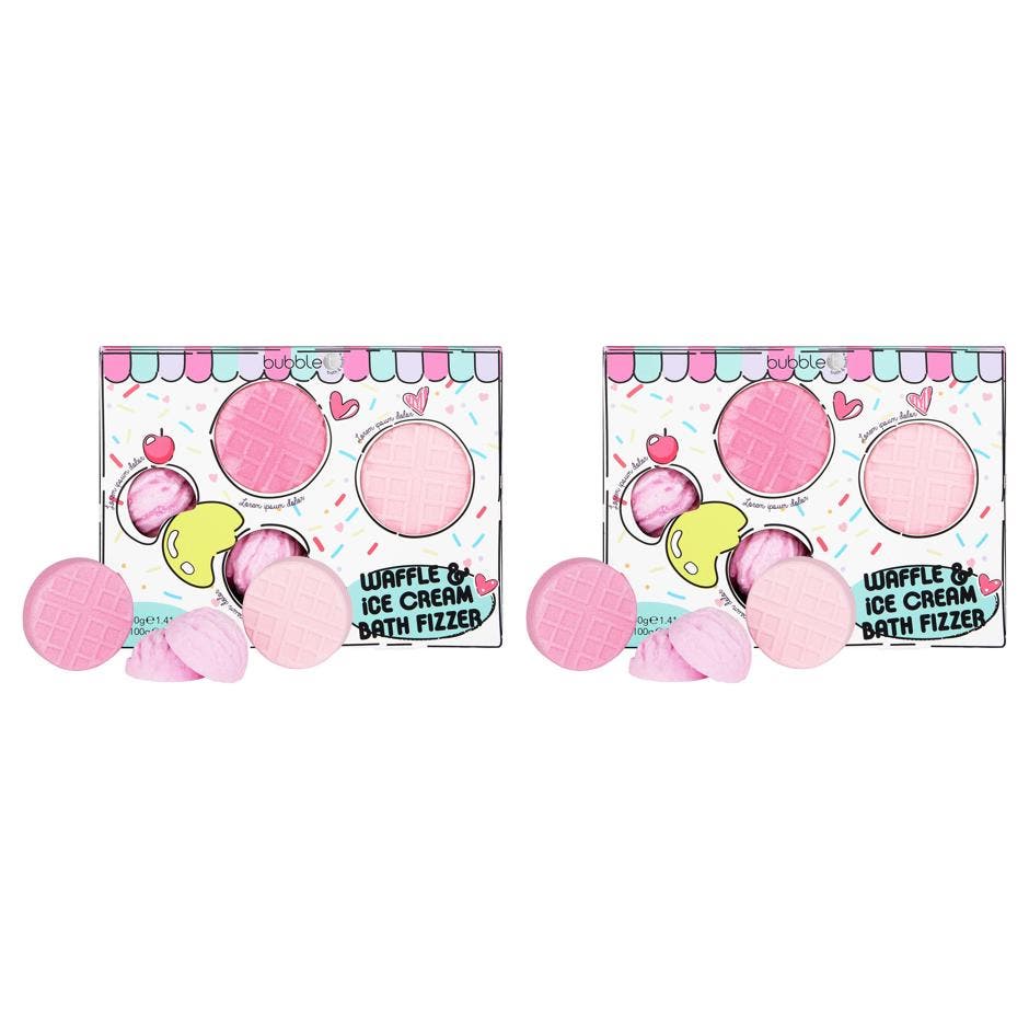 Cartoon Waffle Bath Fizzer Set