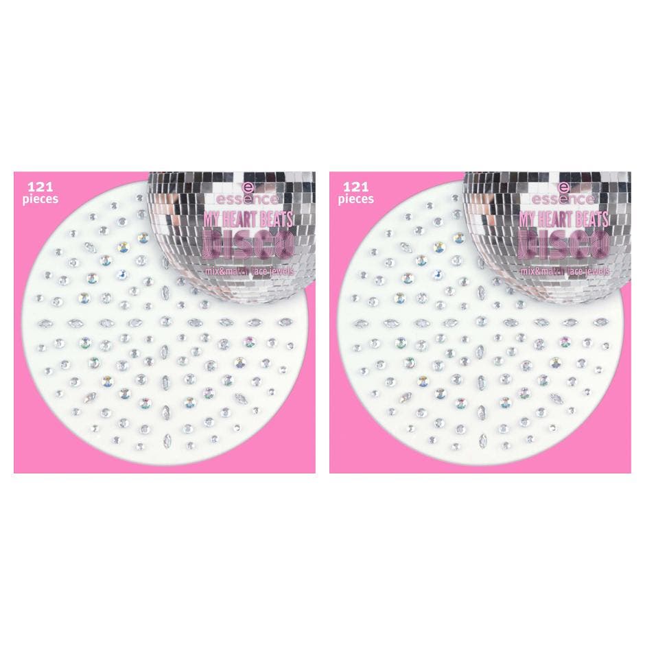 MY HEART BEATS DISCO Mix&Match Face Jewels