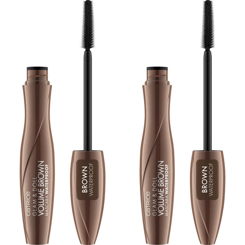 Glam & Doll Volume Brown Mascara Waterproof