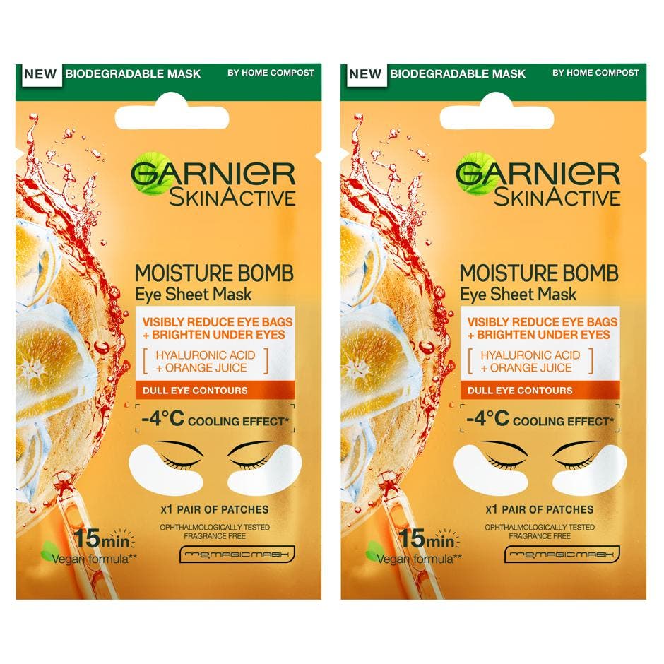 Skin Active Eye Tissue Mask Orange