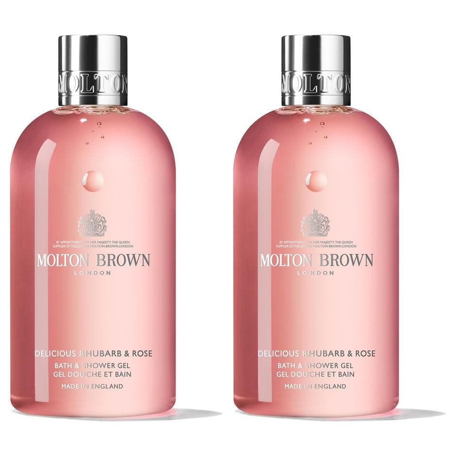 Delicious Rhubarb & Rose Bath & Shower Gel
