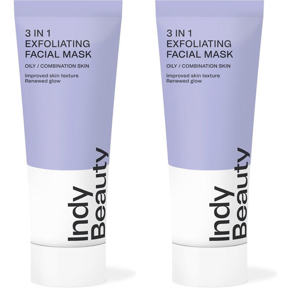 3 in 1 exfoliating facial mask