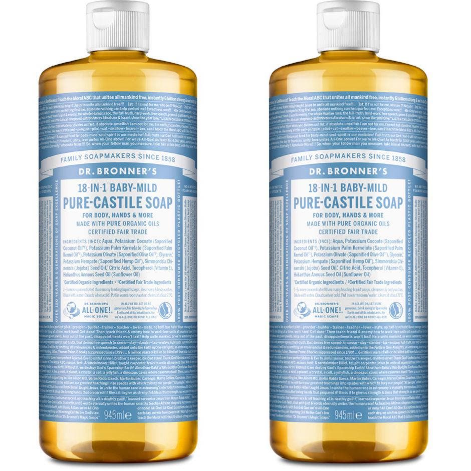 Pure Castile Liquid Soap Baby-Mild Unscented