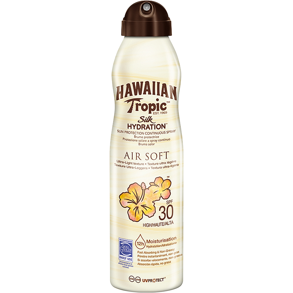 Hawaiian Tropic Silk Hydration Air Soft C-spray SPF 30,  180ml Hawaiian Tropic Solkräm