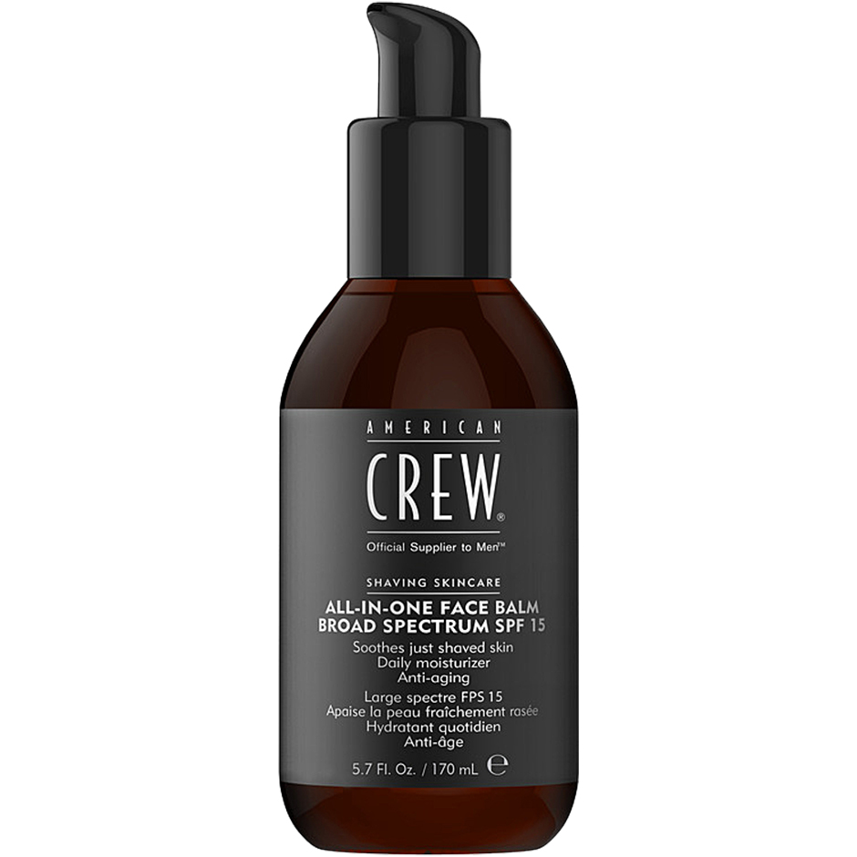 American Crew All In One Face Balm, All-In-One Face Balm SPF15 170 ml American Crew Efter rakning