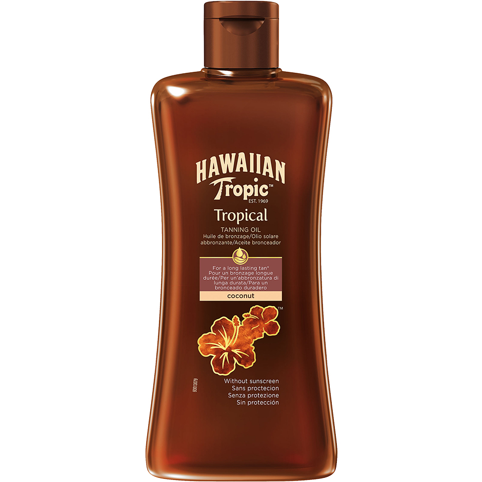 Hawaiian Tropical Tanning Oil, 200 ml Hawaiian Tropic Solprodukter