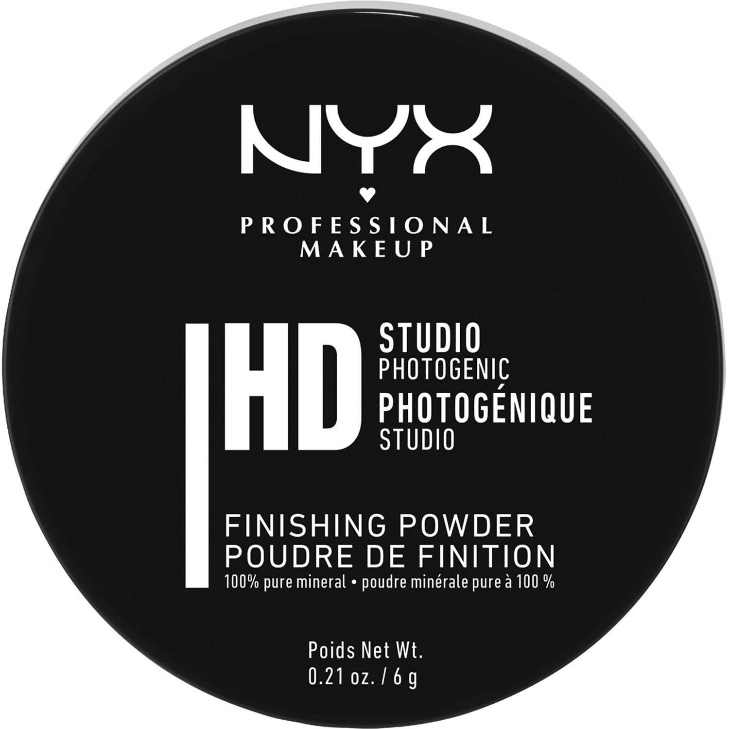 HD Studio Photogenic Finishing Powder, 6 g NYX Professional Makeup Puder