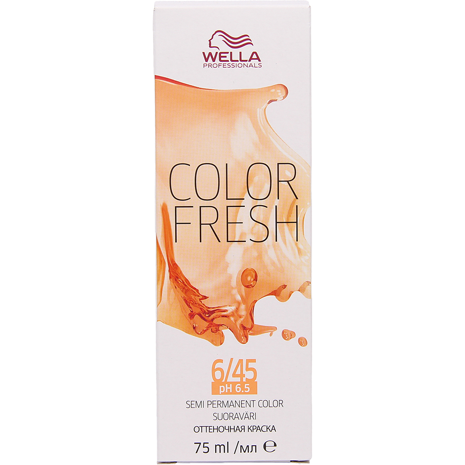 Wella Professionals Care Color Fresh 6/45,  75ml Wella Röd hårfärg
