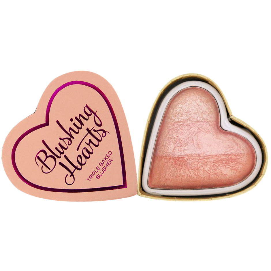 I Heart Makeup Blushing Hearts, Makeup Revolution Rouge