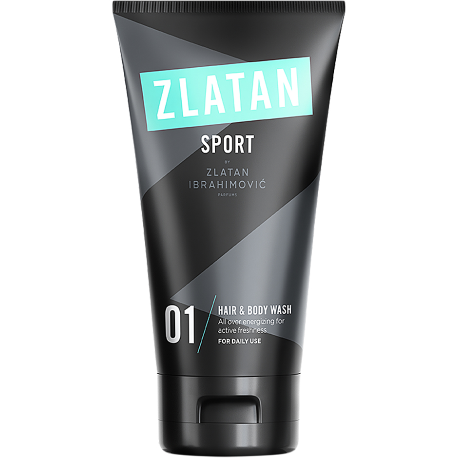 Zlatan Sport Hair & Body Wash 150 ml Zlatan Ibrahimovic Parfums Kroppsrengöring för män