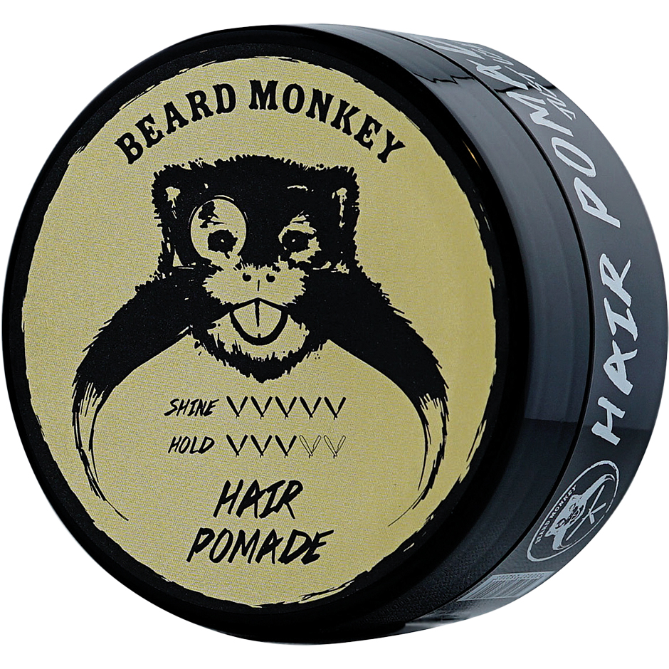 Beard Monkey Hair Pomade, 100 ml Beard Monkey Hårvax & Styling för män
