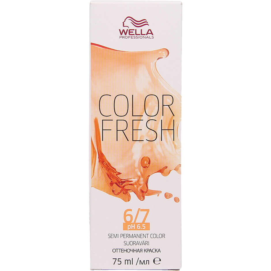 Wella Professionals Care Color Fresh 6/7,  75ml Wella Brun hårfärg