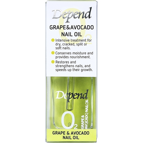 Depend O2 Grape & Avocado Nail Oil