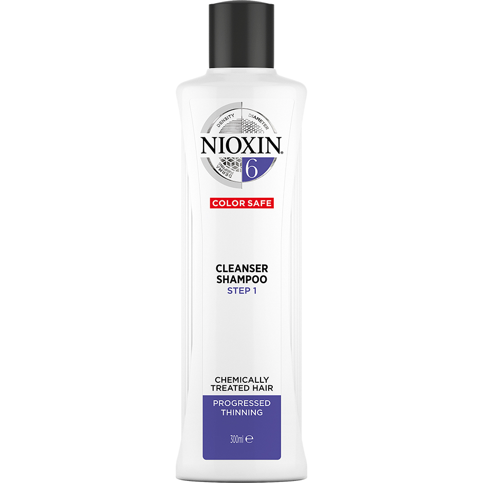 NIOXIN System 6 Cleanser,  300 ml Nioxin Schampo