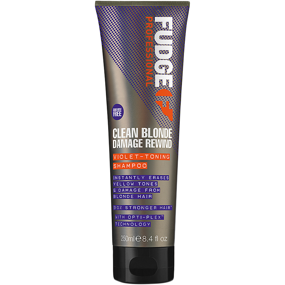 Fudge Clean Blonde Damage Rewind Violet-Toning Shampoo, Damage Rewind Shampoo 250 ml Fudge Specialbehov