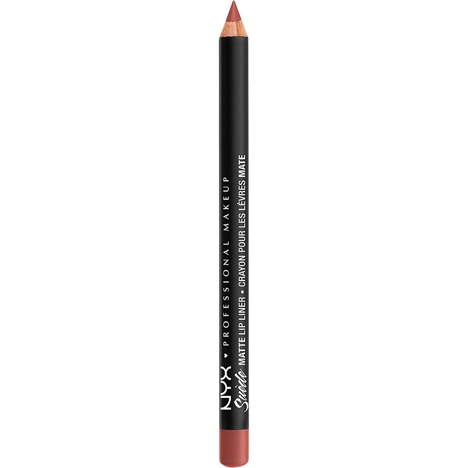 Suede Matte Lip Liner, Kyoto 1 g NYX Professional Makeup Läppenna