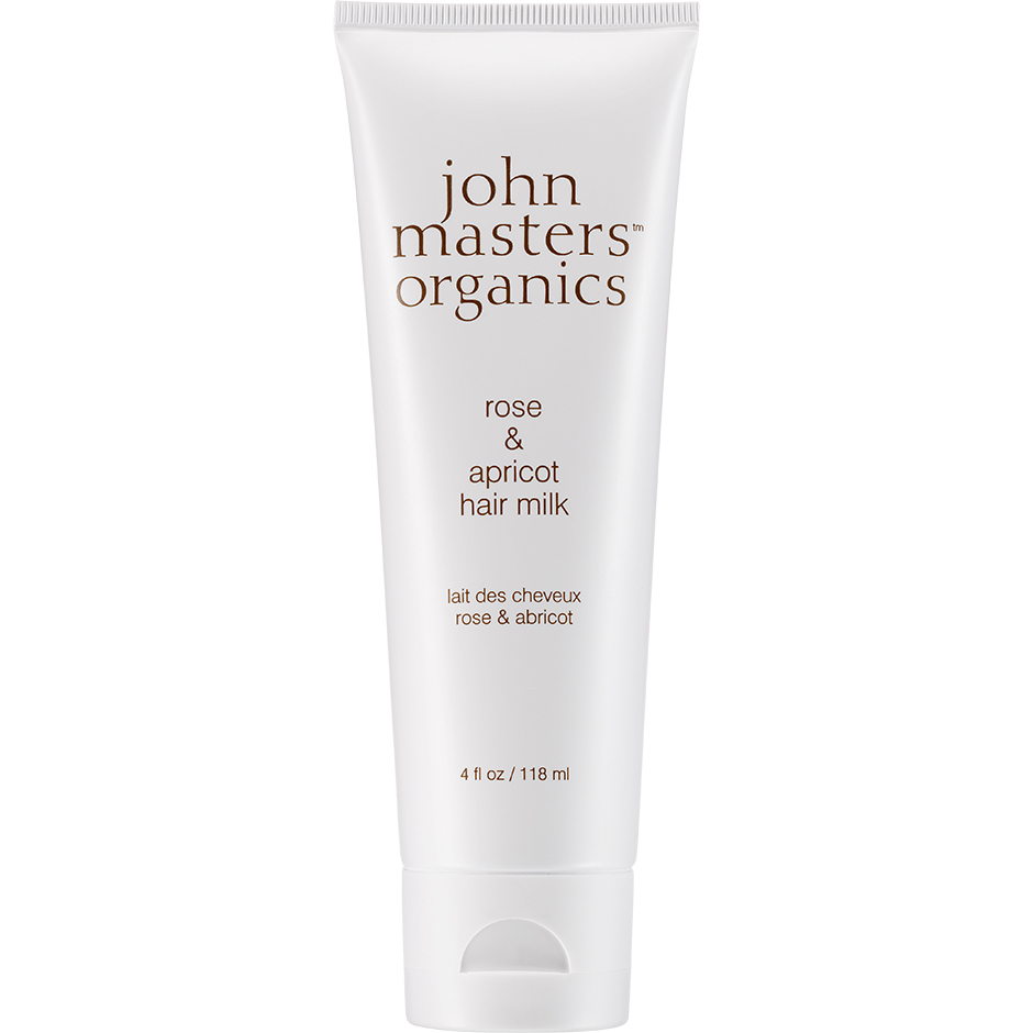 John Masters Organics Rose & Apricot Hair Milk, 118 ml John Masters Organics Hårinpackning