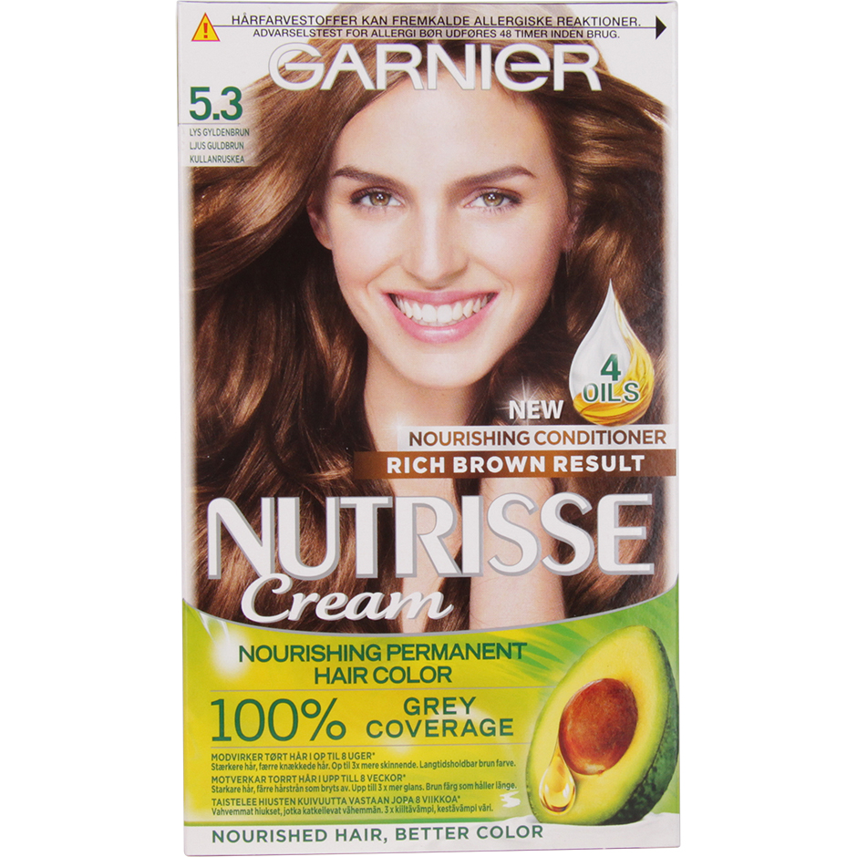 Garnier Nutrisse Macadamia, Garnier Brun hårfärg