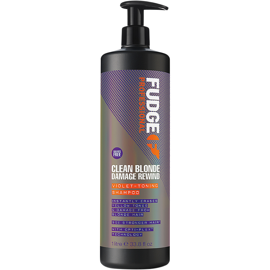 Fudge Clean Blonde Damage Rewind Violet-Toning Shampoo, 1000 ml Fudge Specialbehov