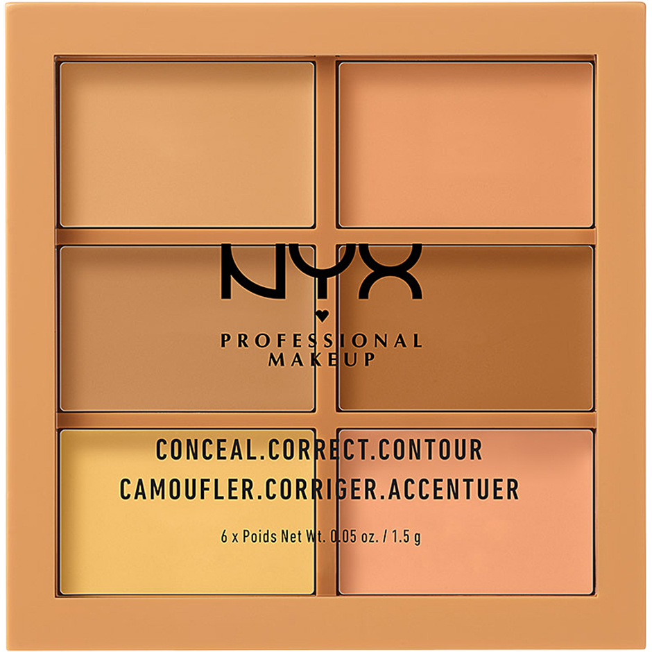 NYX PROFESSIONAL MAKEUP Conceal Correct Contour, 3CP01 Light NYX Professional Makeup Concealer