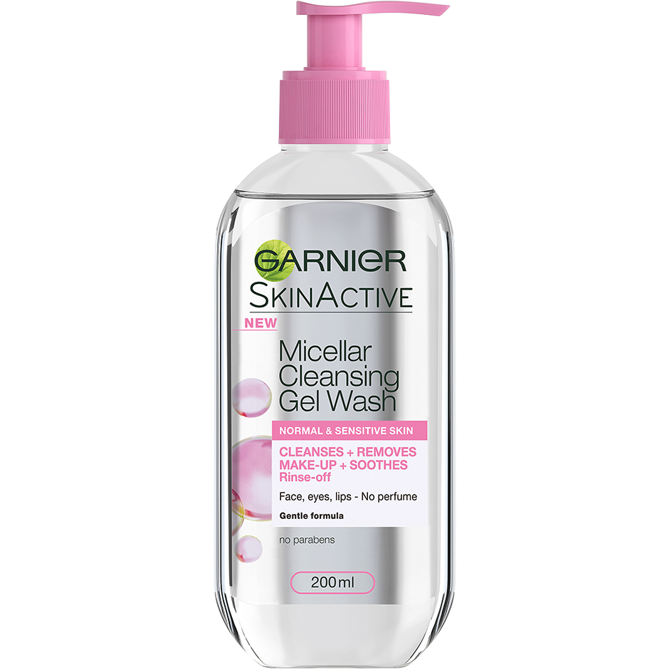 Skin Active Micellar Cleansing Gel Wash, 200 ml Garnier Ansiktsrengöring